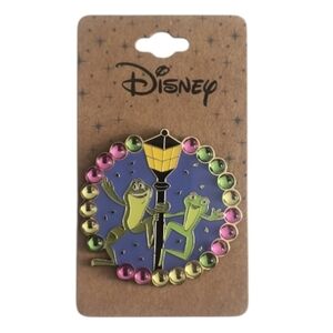 Disney Princess and the Frog Mardi Gras Enamel Pin